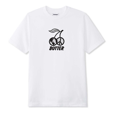 Butter Goods T-shirt Cherry White